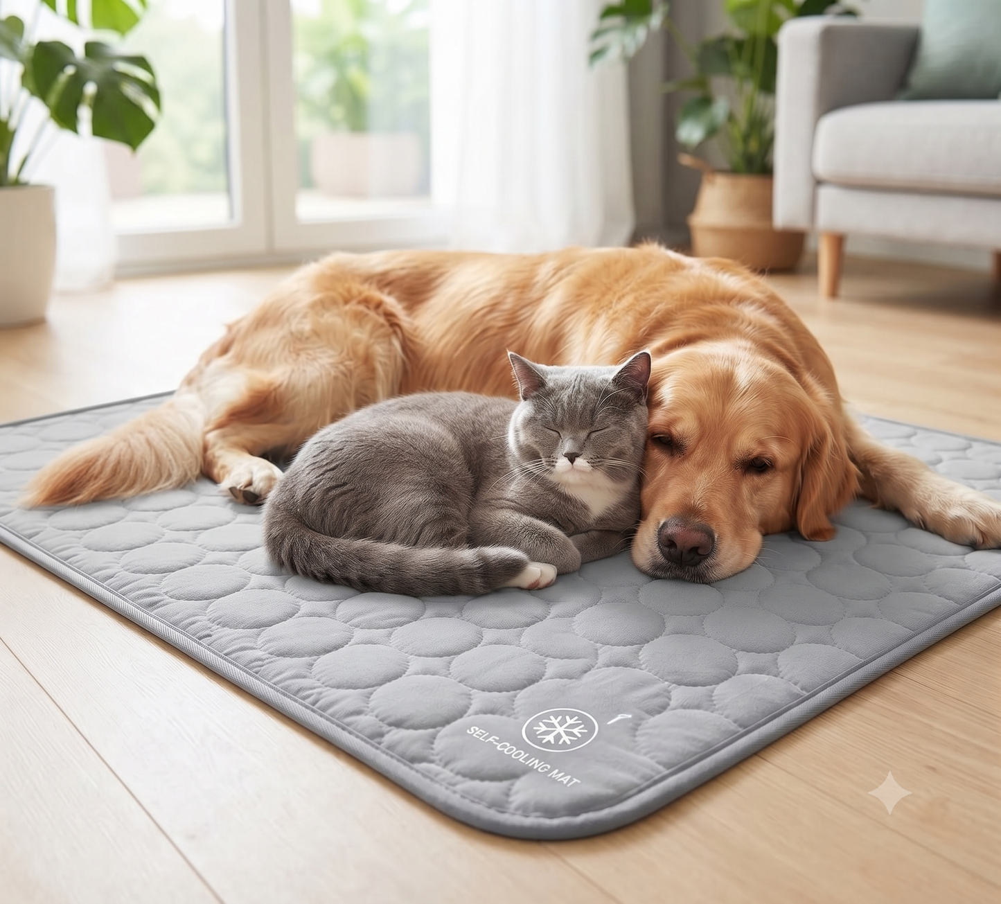 Tapis Effet Glaçon pour Animaux